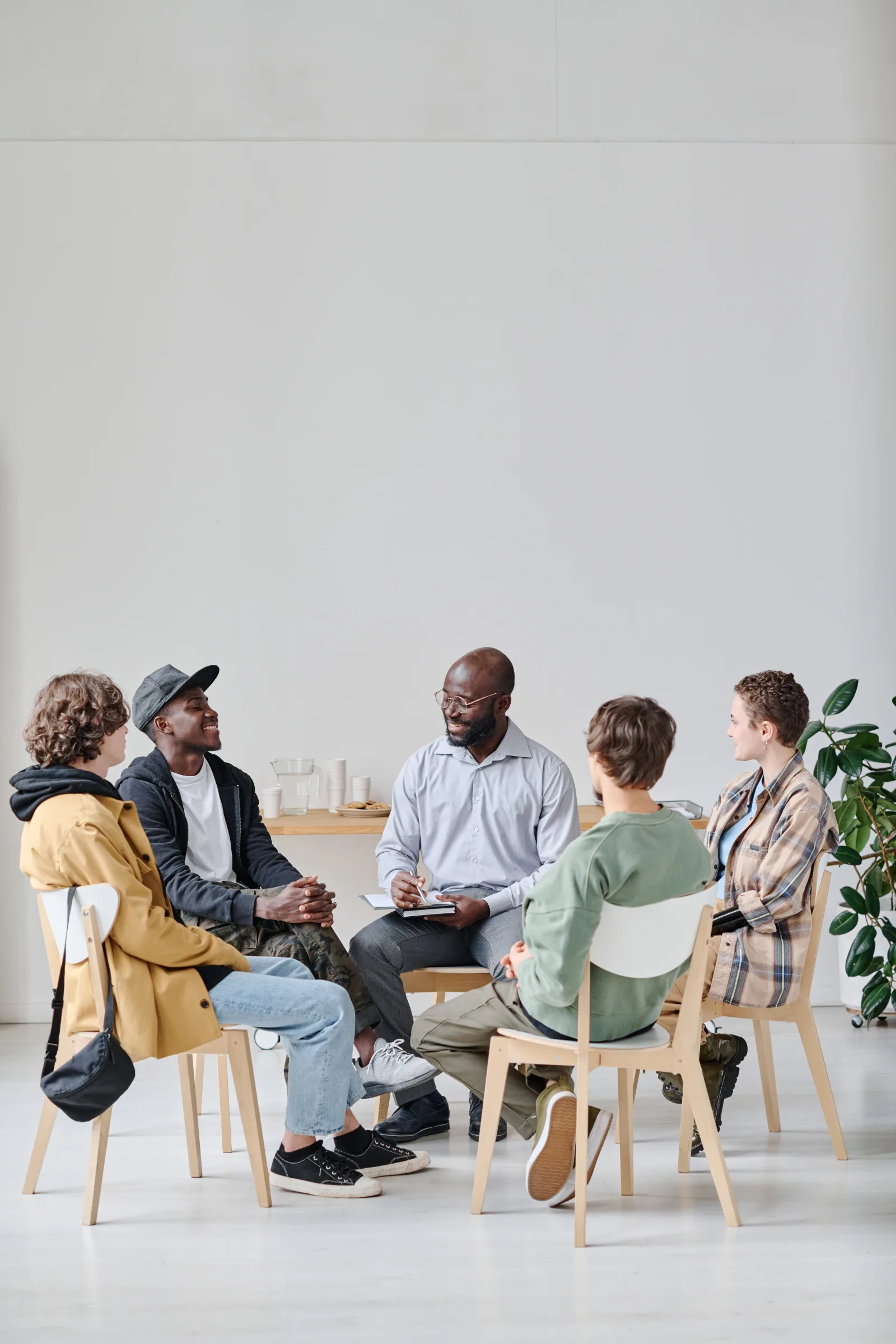 A group session in progress at Northeast Wellness Collective